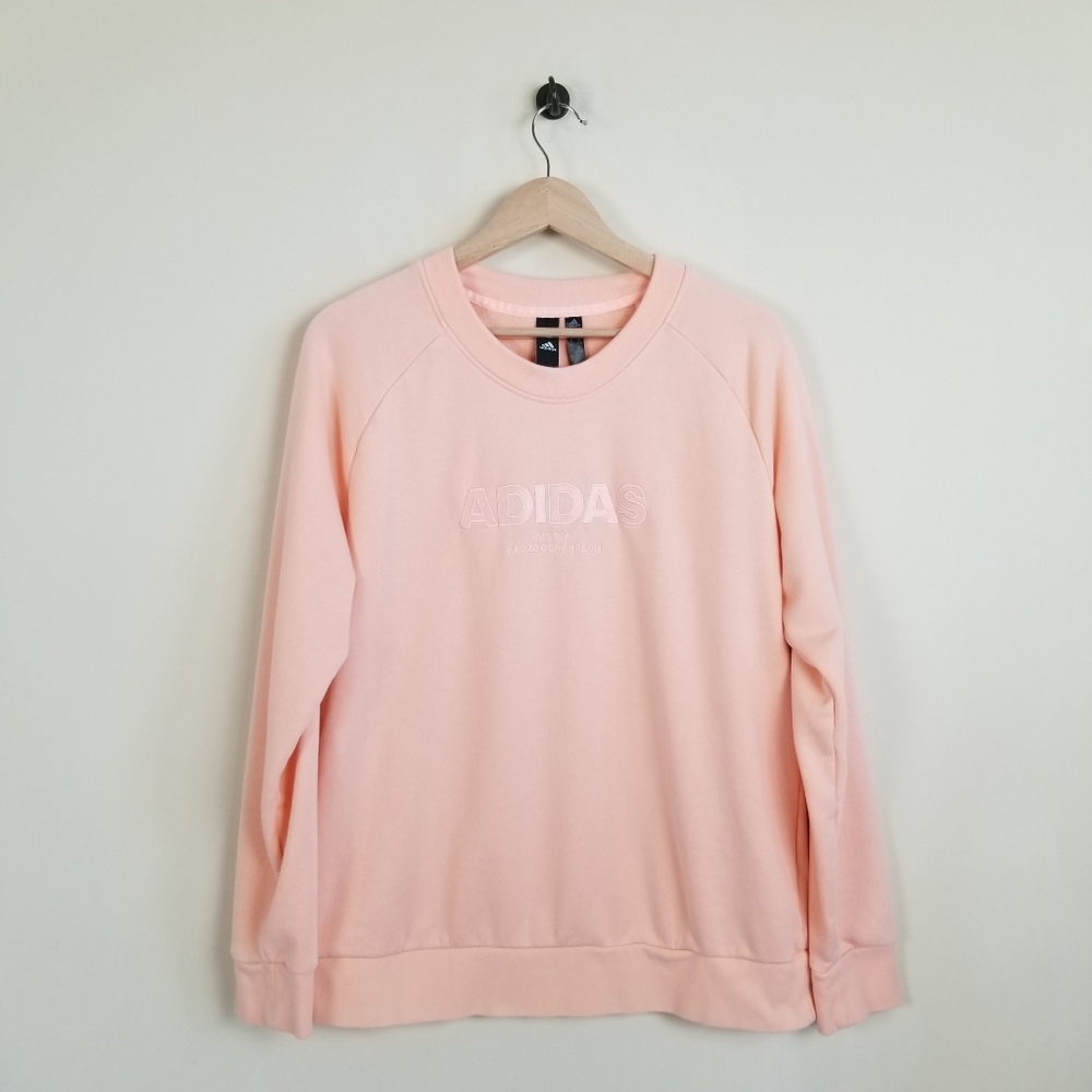 Adidas Sweatshirt Peach Size XL